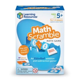 Matematyczne scramble Łamigłówki LER9131 Learning Resources