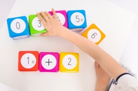 Kostki edukacyjne Liczymy liczby 1-cyfrowe