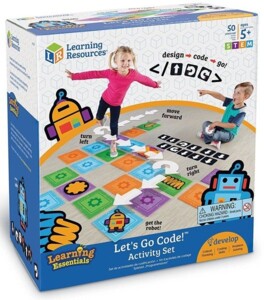 Zabawa w kodowanie. Zestaw Let's Go Code LER2835 Learning Resources
