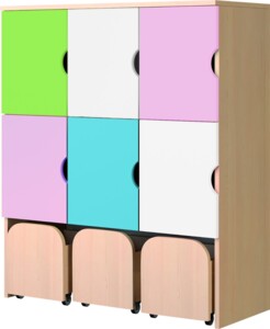 PastelLOVE schowki 3x3 – element 1